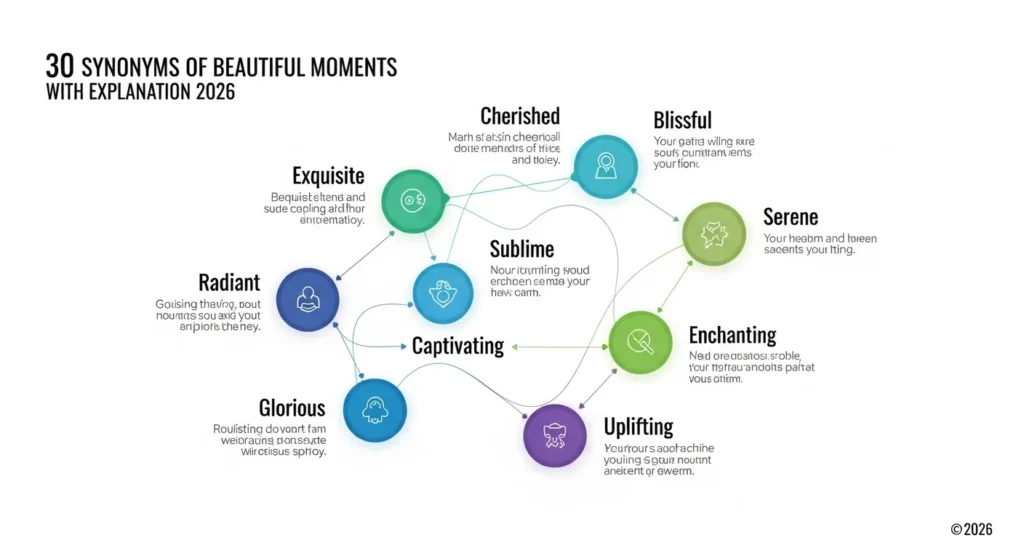 synonyms of beautiful Moments