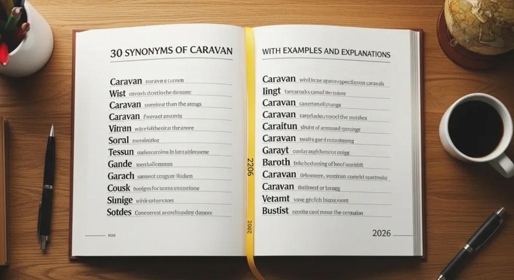 Synonyms of Caravan