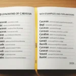 Synonyms of Caravan