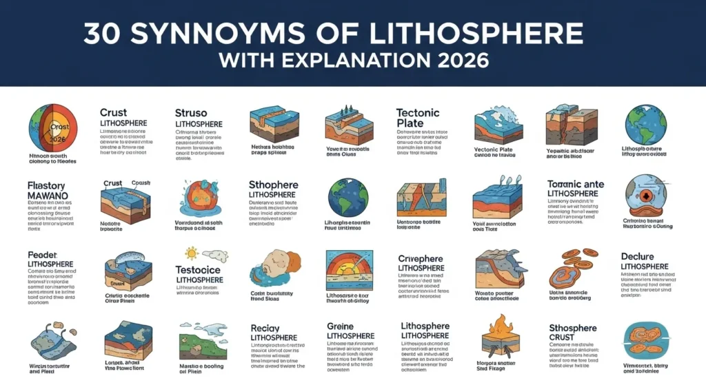 Synonyms of Lithosphere