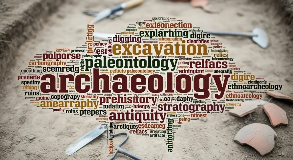 Synonyms of Archaeology