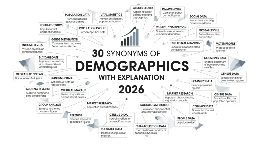 Synonyms of Demographics
