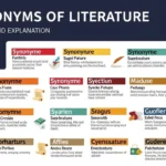 Synonyms of Literature