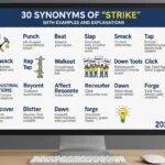 Synonyms of Strike