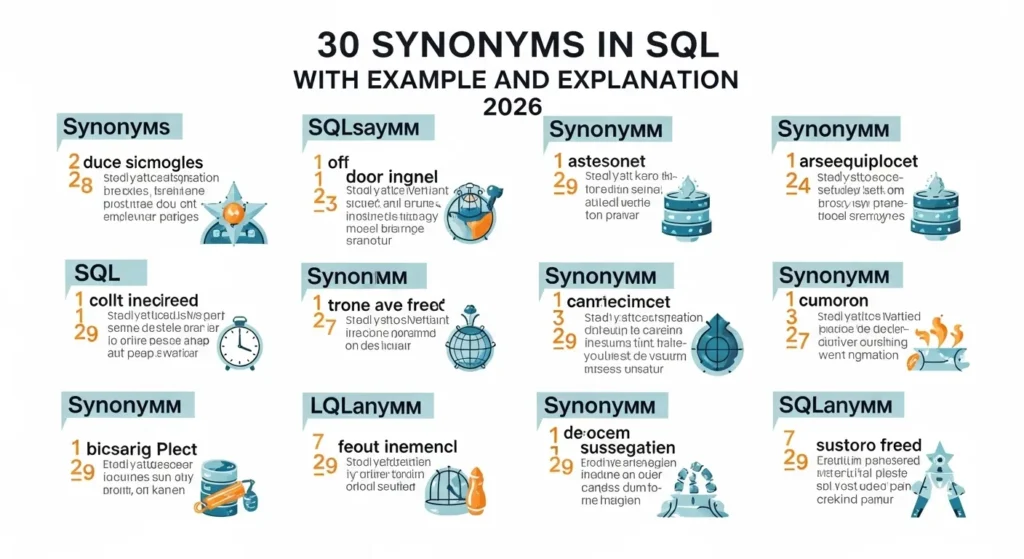 Synonyms in SQL