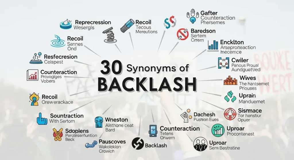 synonyms of backlash