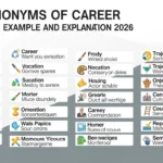 synonyms of career