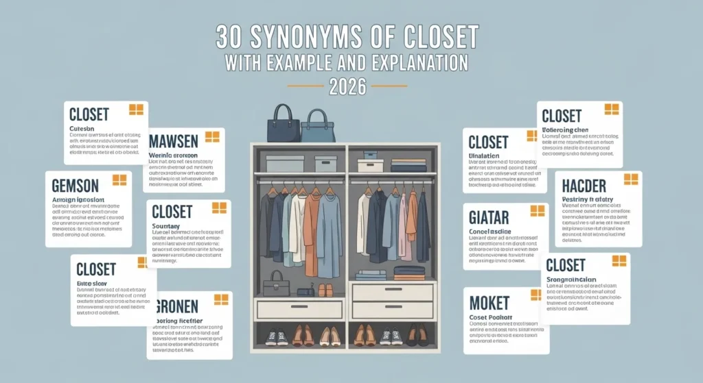 Synonyms of Closet