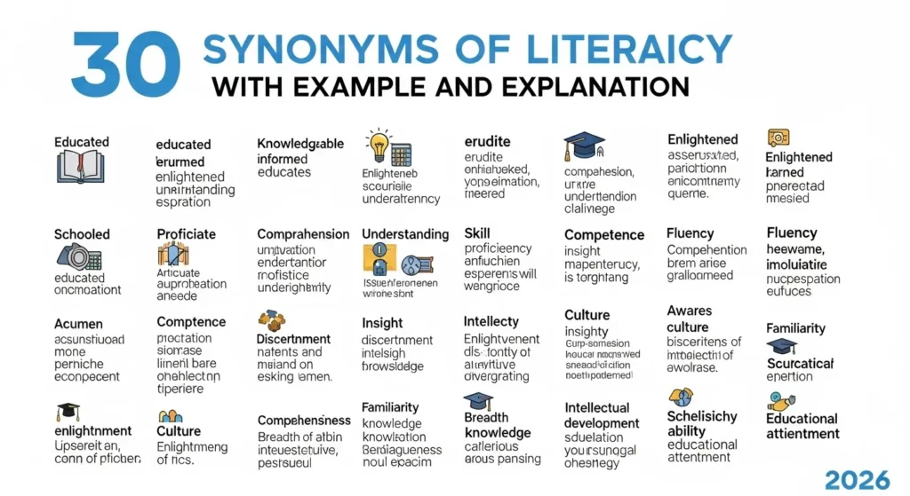 Synonyms of Literacy