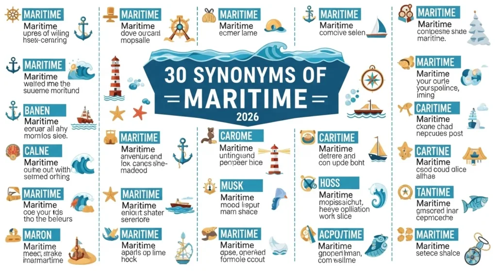 synonyms of maritime