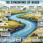 synonyms of river