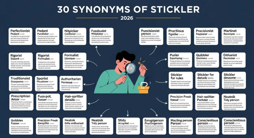 Synonyms of Stickler