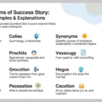 Synonyms of Success Story