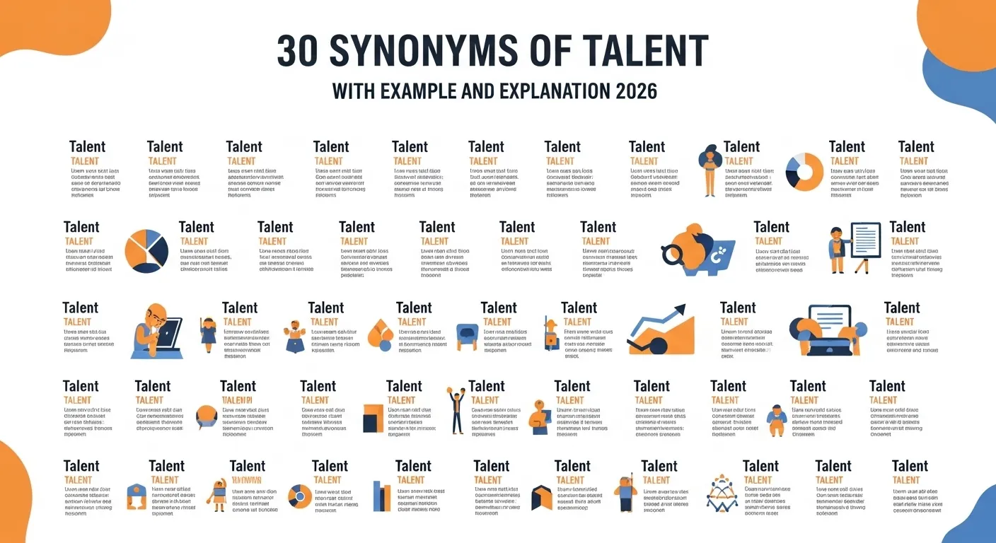 30 Synonyms of Talent with Example and Explanation 2026