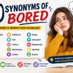 synonyms of bored