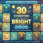 synonyms of bright