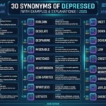 synonyms of depressed