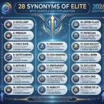 synonyms of elite