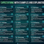 synonyms of expectations