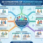 synonyms of humanitarian