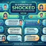 synonyms of shocked