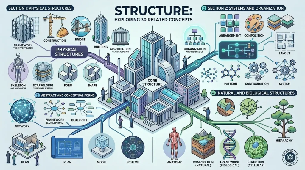 synonyms of structure