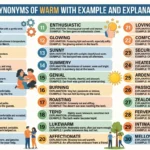 Synonyms of Warm