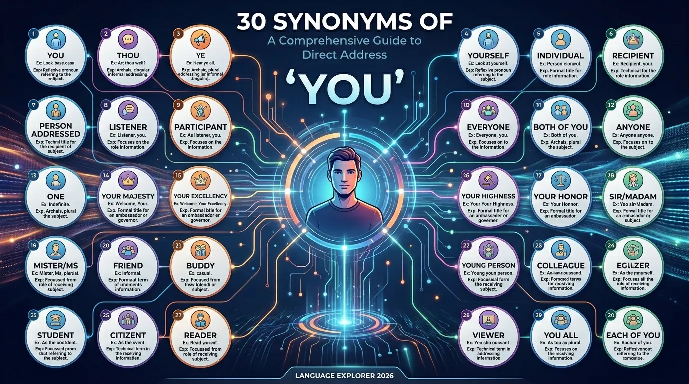 synonyms of you