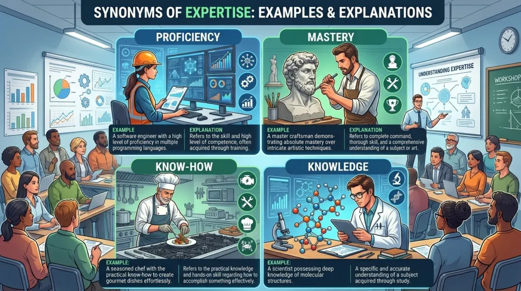 Synonyms of Expertise