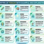 Synonyms of Person