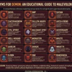 synonyms for demon