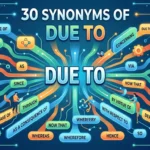 synonyms for due to