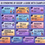 synonyms for gossip