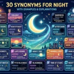 synonyms for night