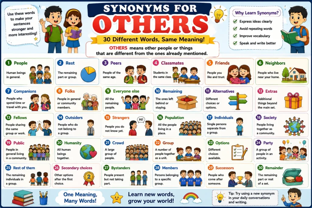 30 Synonyms for Others Useful Words for Better English 2026
