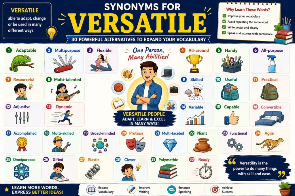 synonyms for versatile