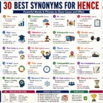 synonyms for hence