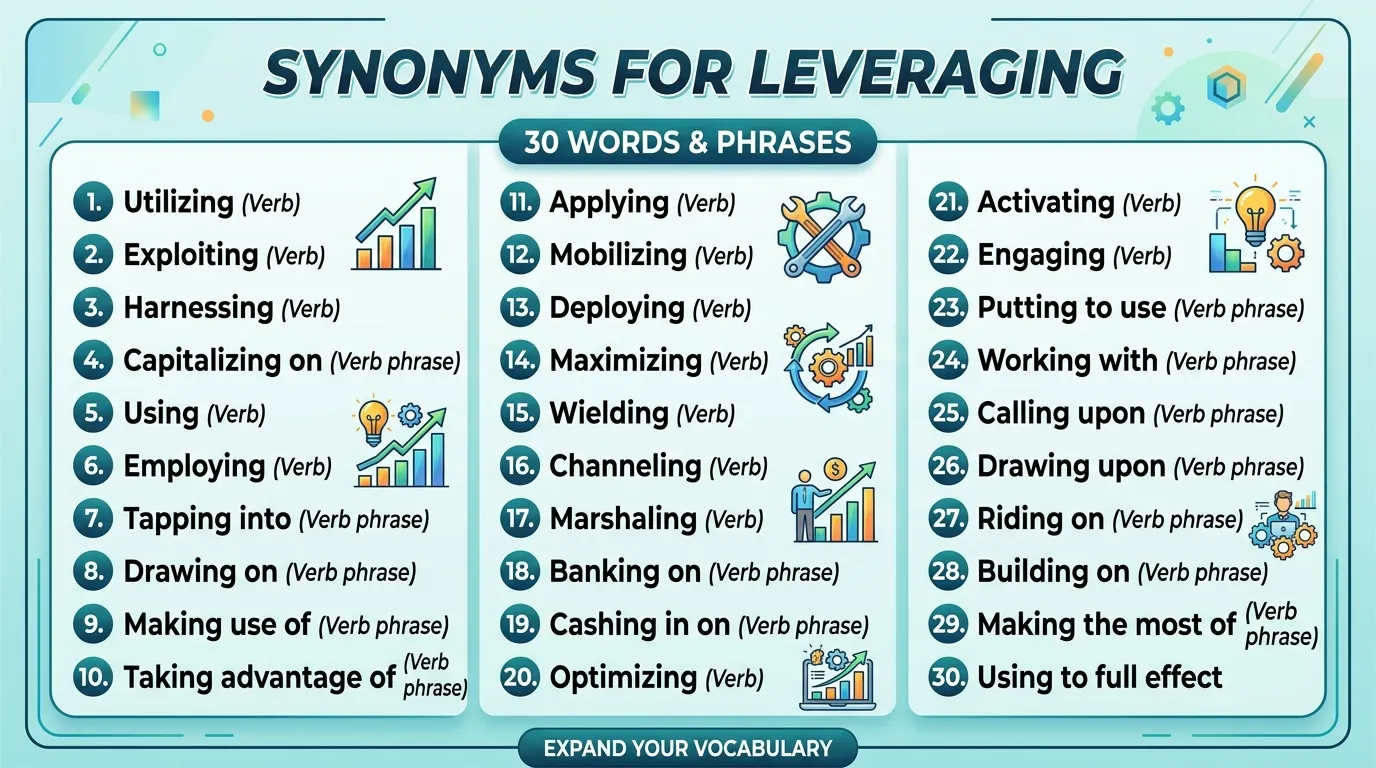 synonyms for leveraging