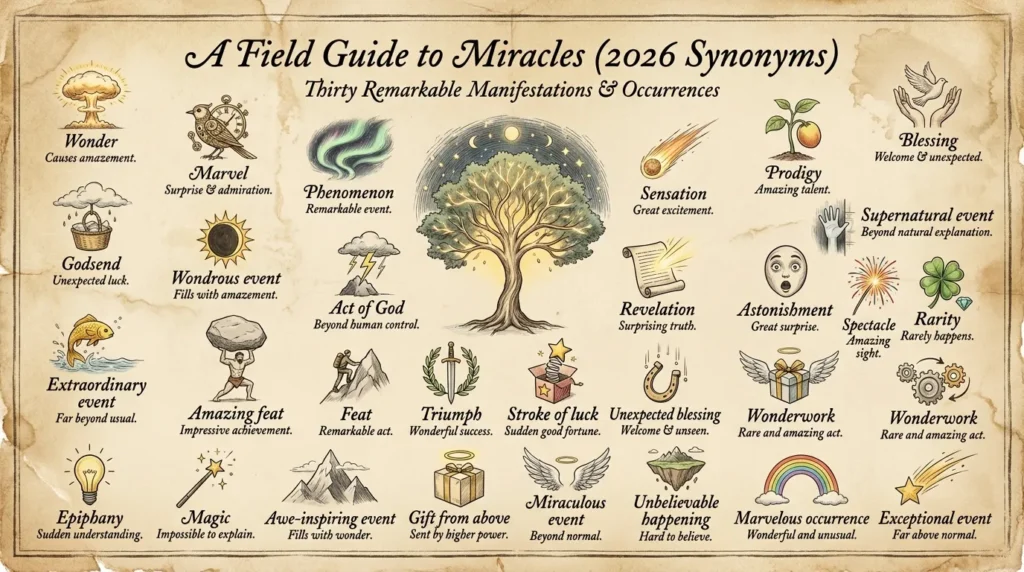 synonyms for miracle