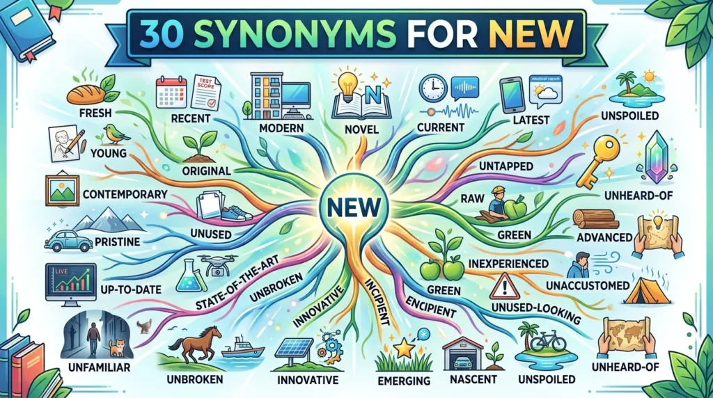 synonyms for new