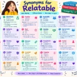 synonyms for relatable