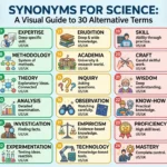 Synonyms for science