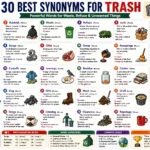 synonyms for trash
