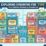 Synonyms for type