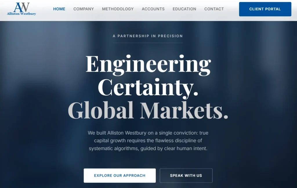 AllistonWestbury-LTD.com Review: How Does Alliston Westbury Combine Algorithms With Human Intent?