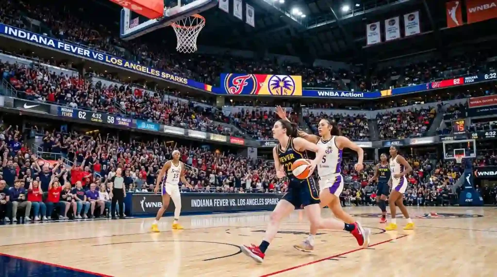 Indiana fever vs Los angeles sparks