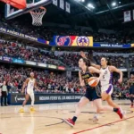 Indiana fever vs Los angeles sparks