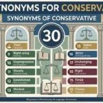 Synonyms for conservative