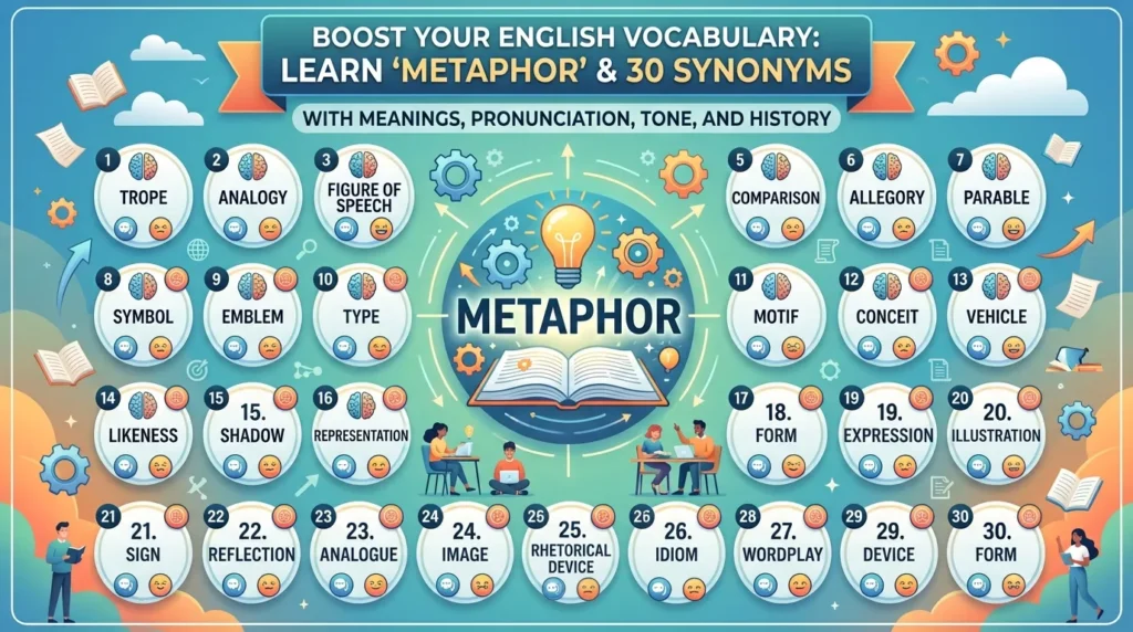 Synonyms for metaphor