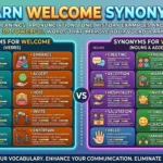 Synonyms for welcome